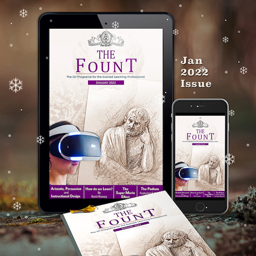 Download The FOUNT - November-December 2021 - The ID Magazine for the Evolved Learning Profesional