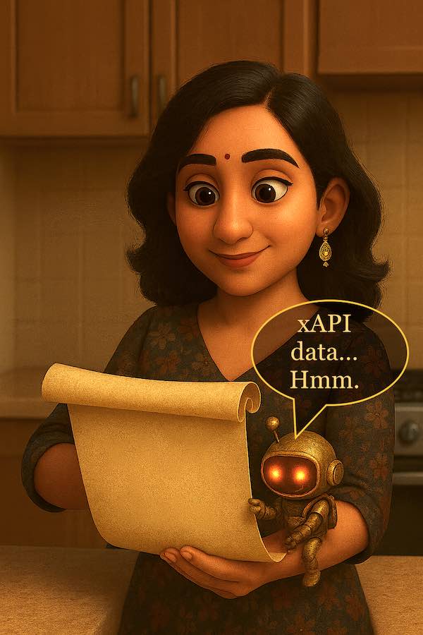 Shafali and LilBit analyze API data to determine the learner behavior during course implementation.