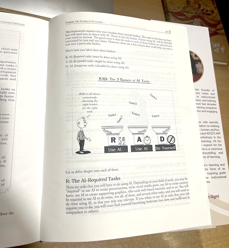 RAD: The 3 Baskets of AI Framework (From the Book: For the Love of Instructional Design)