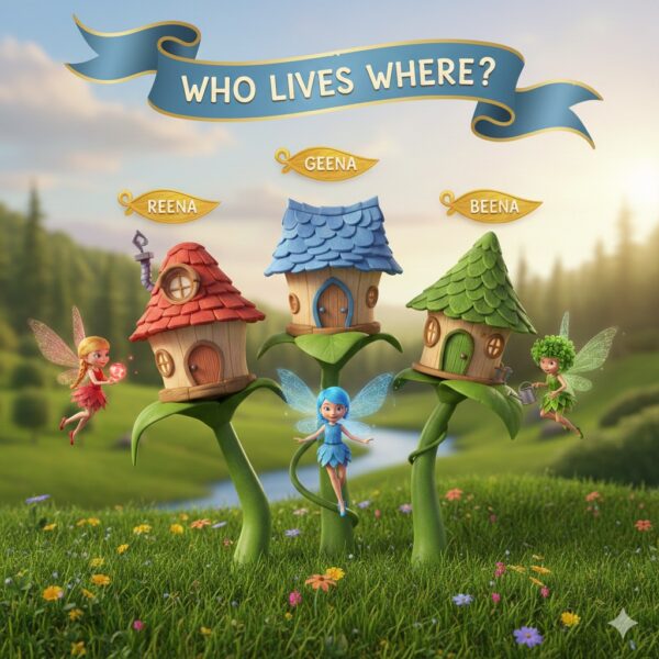 Logical reasoning puzzle - who lives in which house?